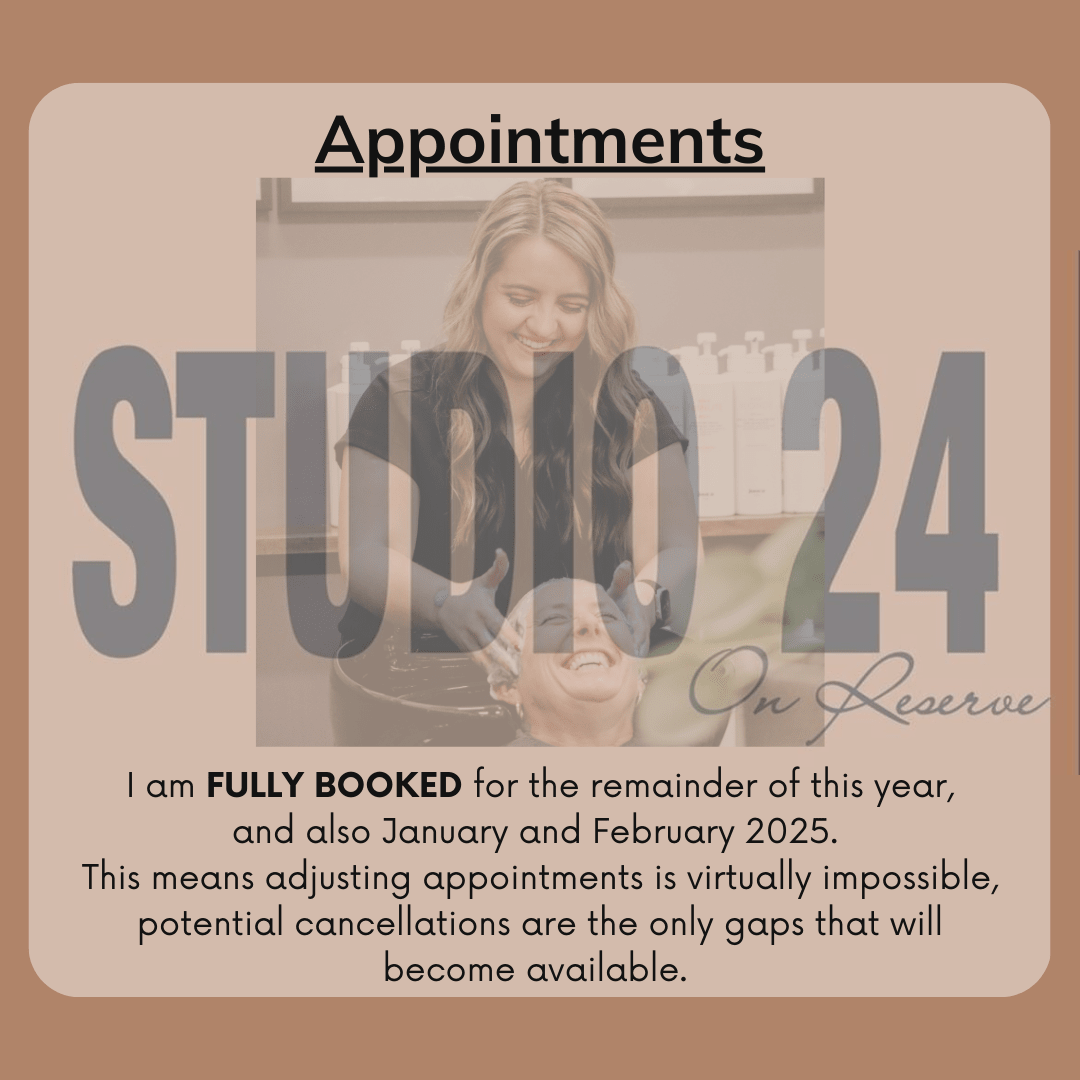 I am FULLY BOOKED for the remainder of this year,
and also January and February 2025.